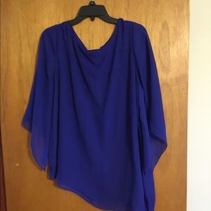 Royal blue tunic